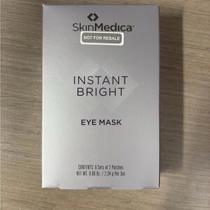 SkinMedica Instant Bright Eye Mask - Light Silver Packaging